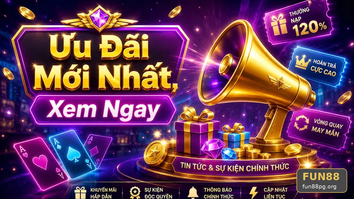FUN88PGORG 02 Khuyến Mãi Bản Đối Chiếu — Bảng Kiểm Tra Cho Thời Hạn Và Phạm