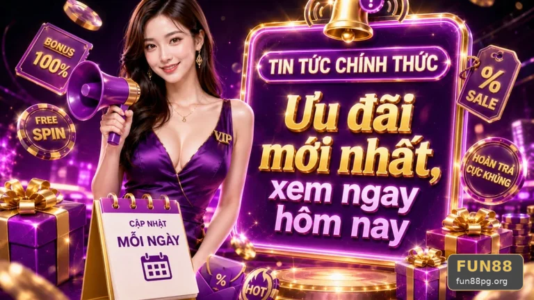 Cách người chơi FUN88 phân loại tin mới ưu đãi để nhận đúng khuyến mãi