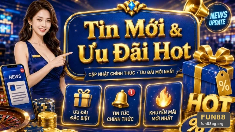 Nhìn Ảnh Tin Mới Đến Khi Nắm Rõ Điều Kiện Nhận Thưởng Khuyến Mãi FUN88