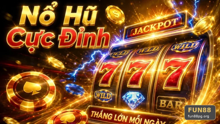 Hiểu Đúng Nổ Hũ Slot: Kinh Nghiệm Đọc Thanh Jackpot Tại FUN88