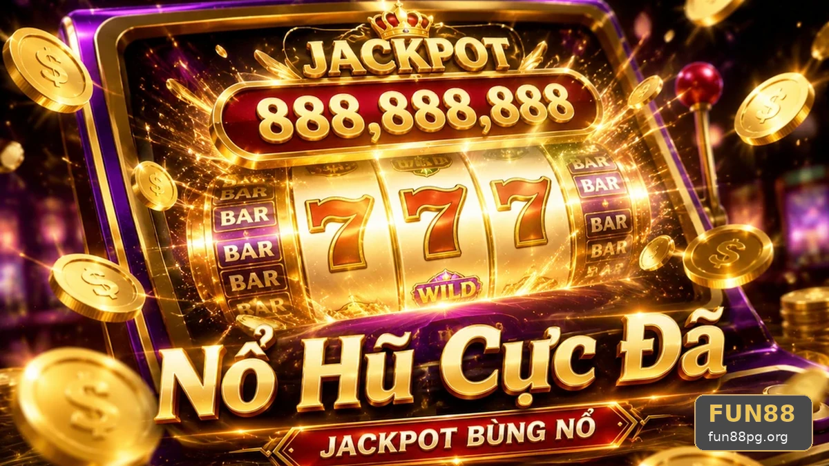 Từ Vòng Quay Đầu Tiên Đến Thanh Jackpot: Lộ Trình Nổ Hũ Slot Tại FUN88